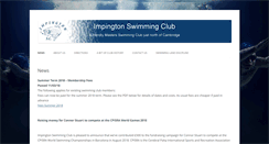 Desktop Screenshot of impingtonswimmingclub.org